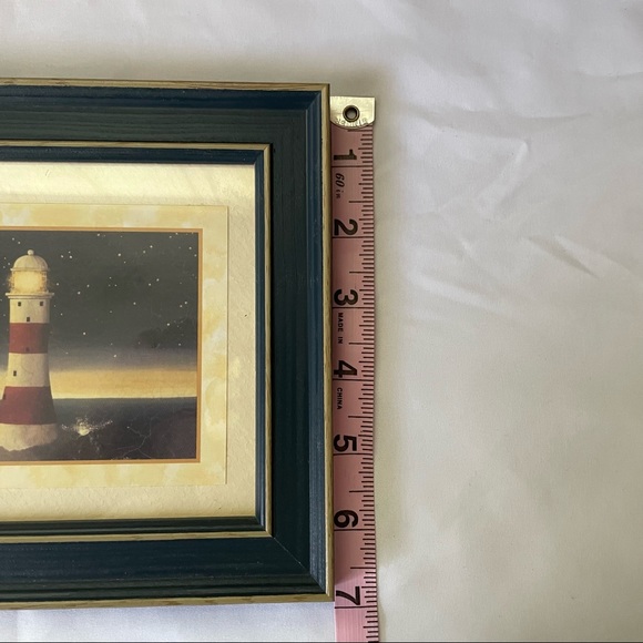 MARTIN WISCOMBE Framed Art Lighthouse Glare - Picture 6 of 12